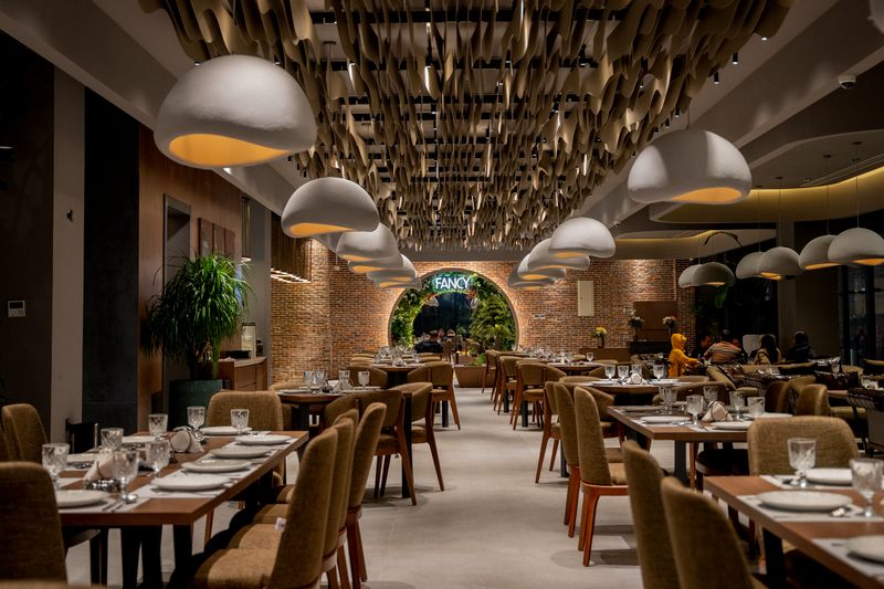 Via 313 restaurant interior reflecting our community values