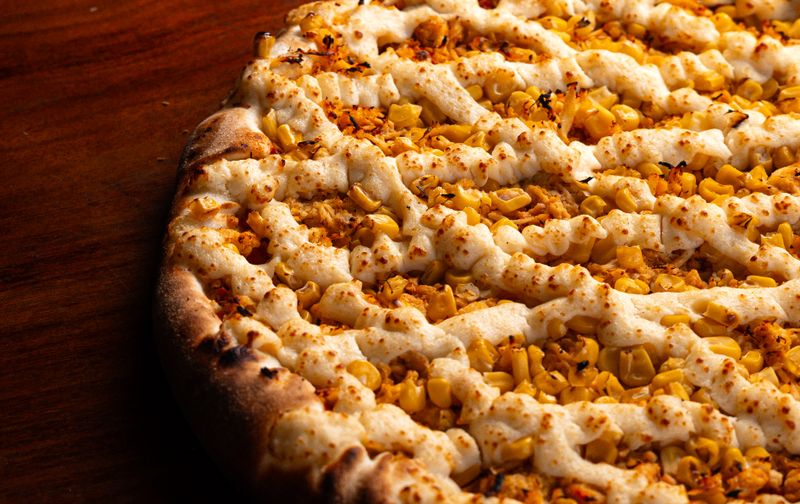Sausage and mushroom deep dish pizza via313