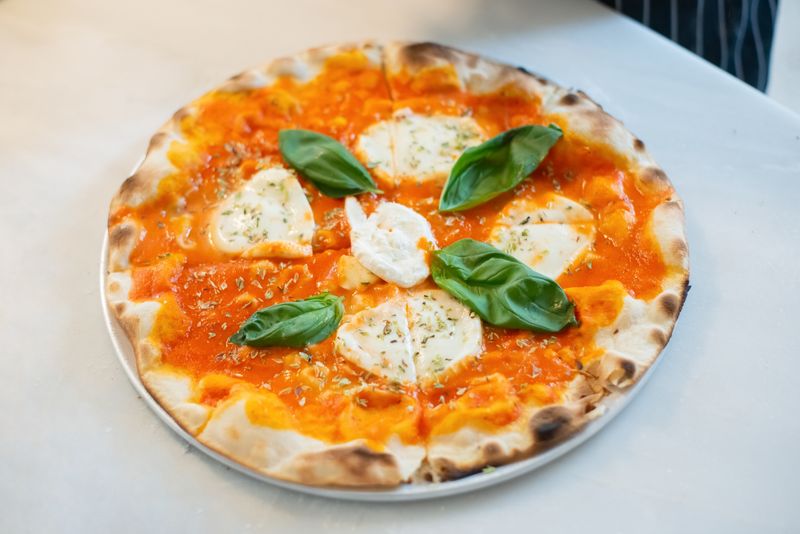 Meat lovers pizza overloaded with premium toppings
